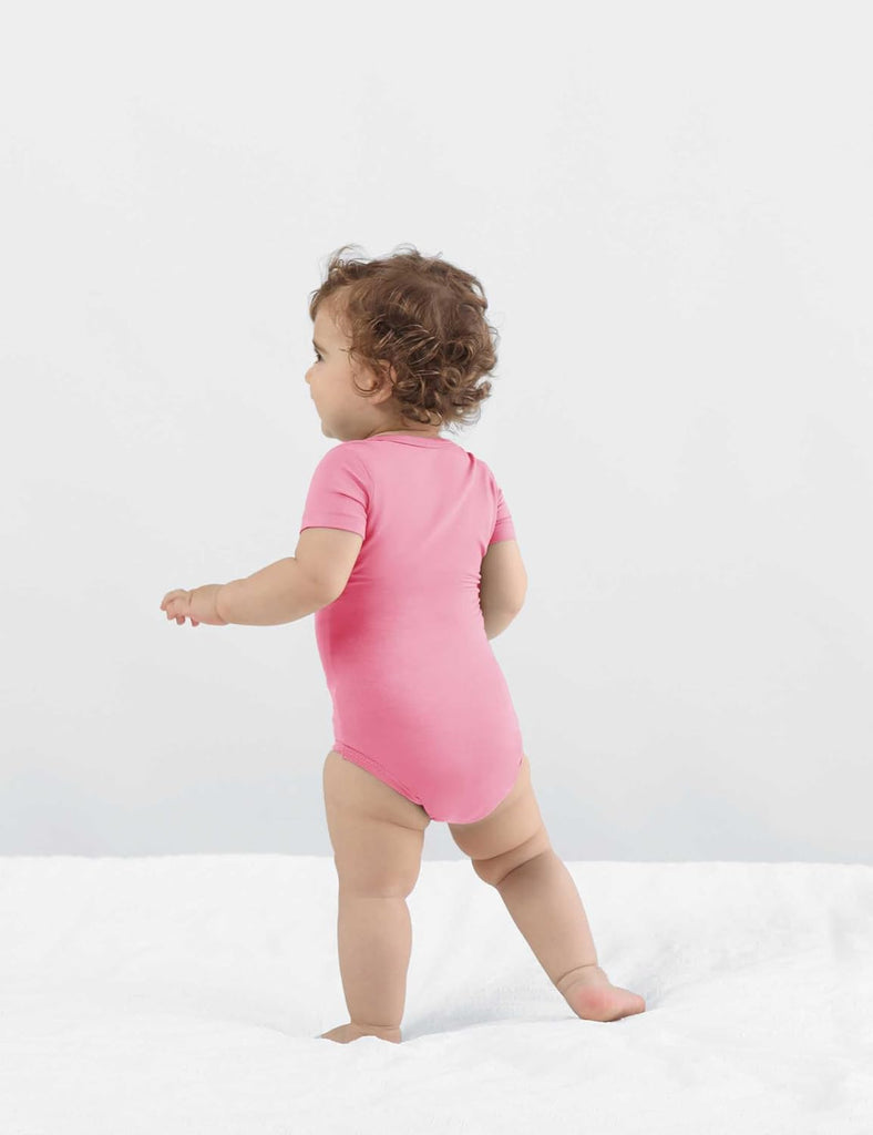 Baby Solid Bodysuit - Short Sleeve Long Sleeve Pack