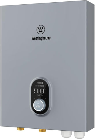 Tankless Water Heater Electric 24kW 240V, Instant On-Demand Hot Water, Smart WiFi