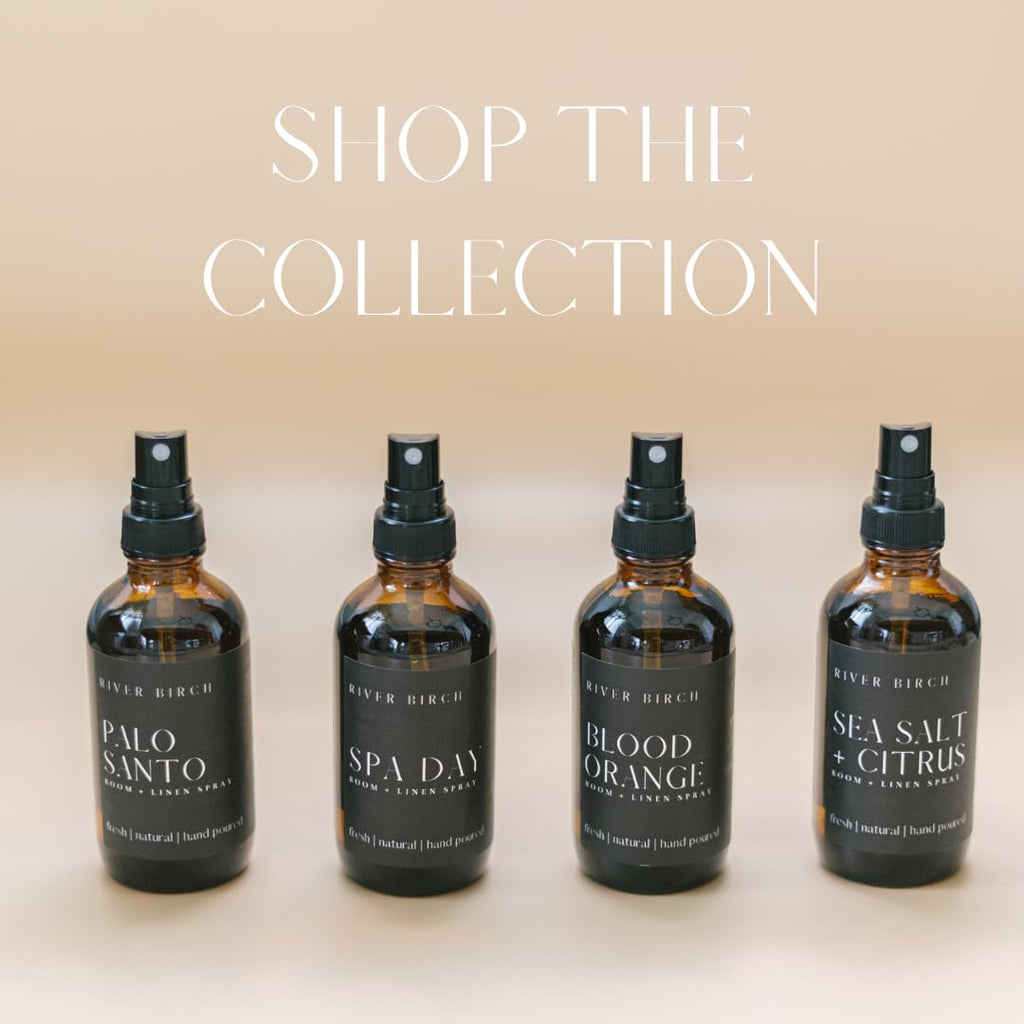 Luxury Linen and Room Spray - Home Signature Scent Honey Vanilla Room Fragrance Spray - Fragrant Fresh Linen Air - Set of 4