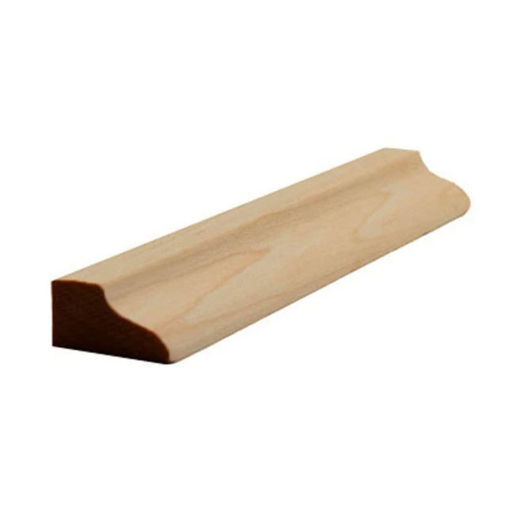 Ogee Panel Molding 3/4" W x 7/16" Trim. Unfinished, Poplar, 94"