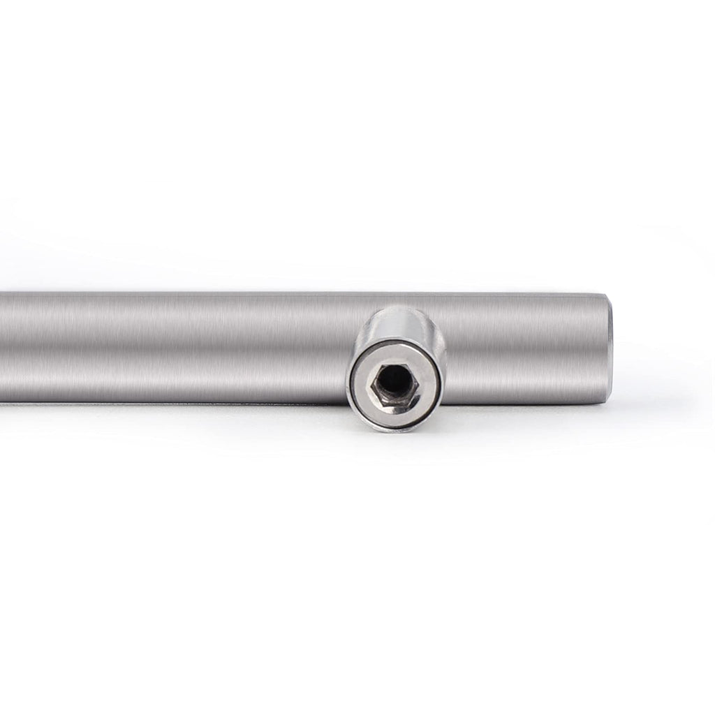 Drawer Pulls, Kitchen Cabinet Handles Stainless Steel Satin Nickel Furniture Dresser Hardware,6 Inch Total Length