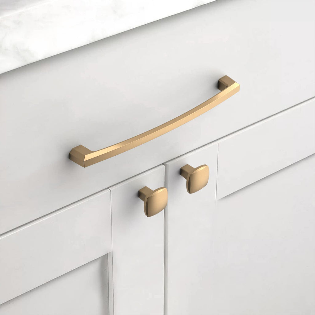 6 Pack 7 inch Champagne Bronze Kitchen Cabinet Handles