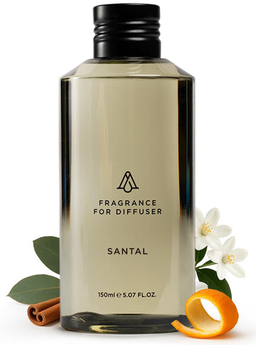 Santal Hotel Diffuser Oil - 100% Fragrance Oil, 5.07 Fl Oz