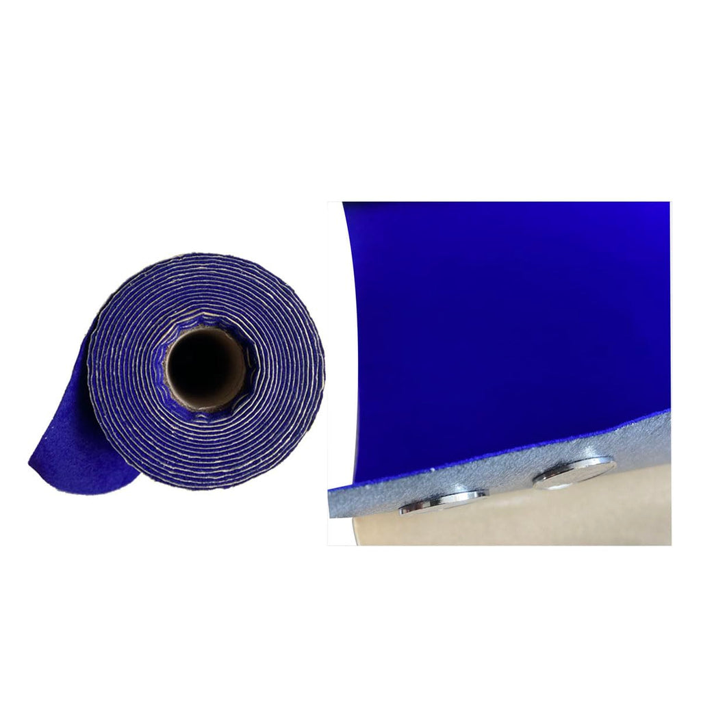 Adhesive Blue Velvet Felt Fabric Liner for Jewelry Box Cabinets Shelf Walls - Arts & Crafts Felt Fabric Sheet - 14.2"