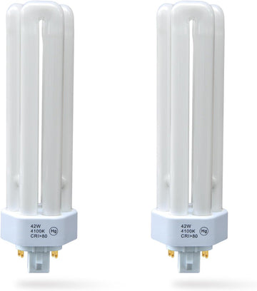 841,42 Watt 4100K Triple Tube,4 Pin GX24Q-4 Base,PLT-C42W/41