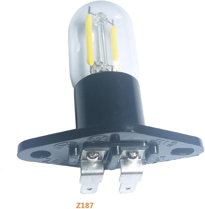 Led Filament Light 1.5w Z187 Microwave Bulb 125v 20w Equivalent Incandescent Lamps for Galanz Refrigerator Microwave