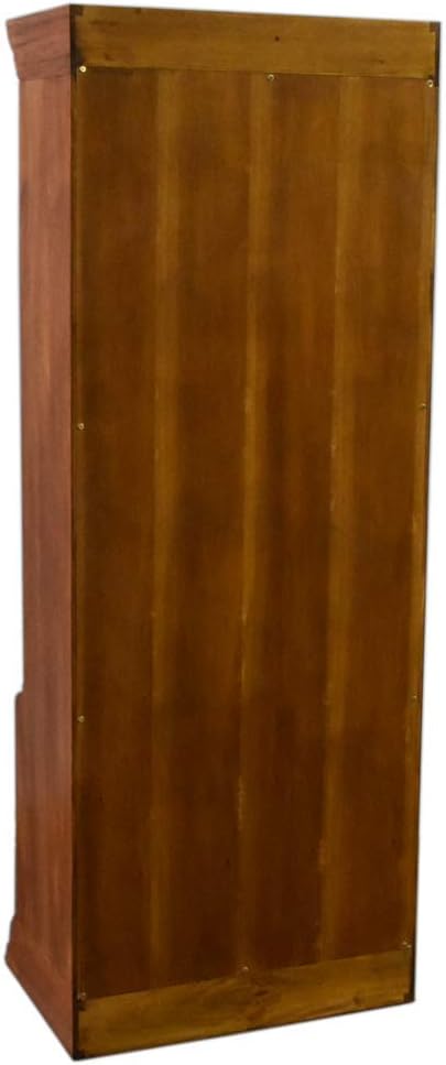 Legacy 4 Stack Barrister Bookcase - Light Brown Walnut
