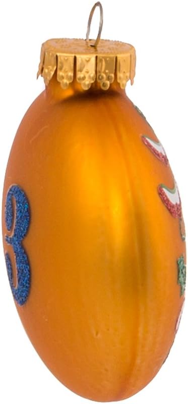 Days of Christmas Glass Ornament (), 65mm - Set of 12