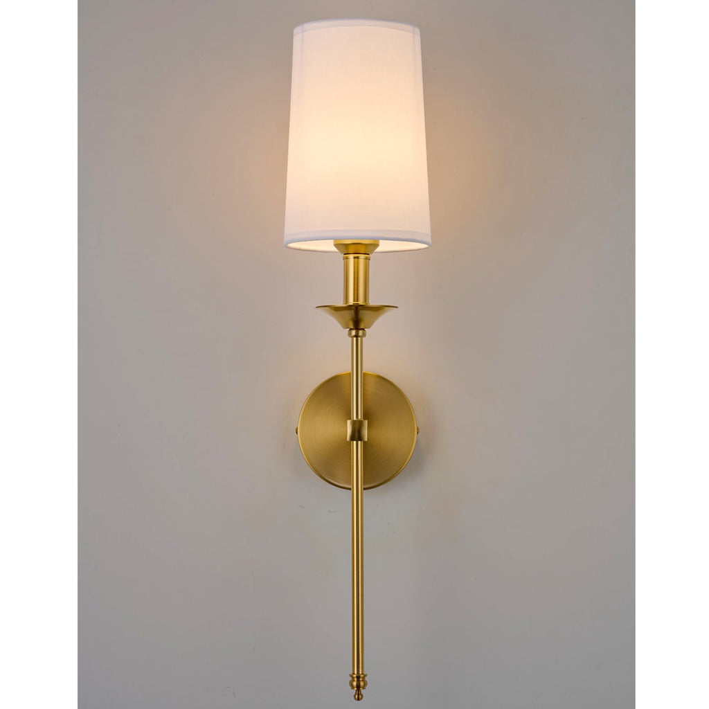 Hardwired Wall Sconces Set of 2 Candle Gold Wall Light Living Room Vanity Hallway Farmhouse Wired Bathroom Sconce