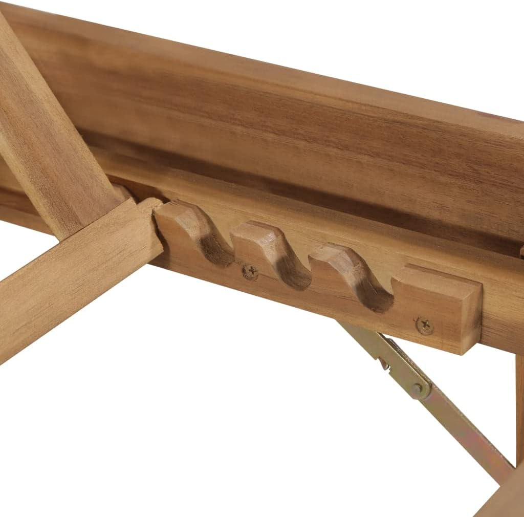 Patio Lounge Chair, Outdoor Chaise Lounge Chair, Folding Sunlounger, Sunbed Poolside Porch Balcony, Solid Acacia Wood