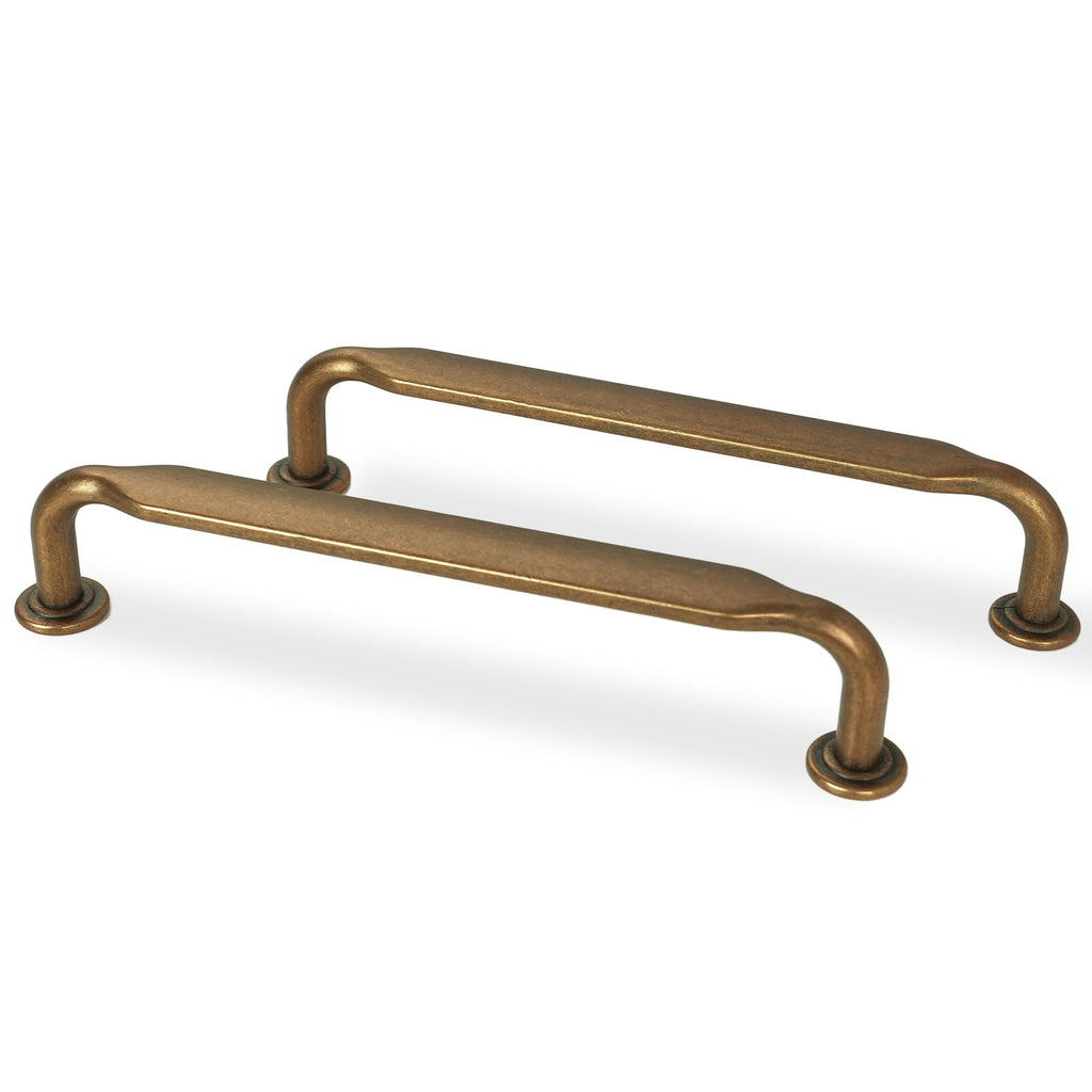 6 Pack 12-3/5 inch Antique Brass Kitchen Cabinet Handles