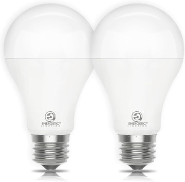 Energetic Dimmable A21 LED Bulb, 150 Watt Equivalent, Super Bright Light Bulb, Cool White 4000K, 2300LM, Brightest