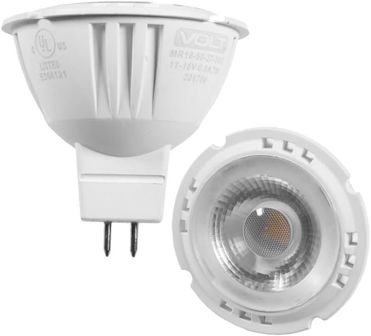 Fat Boy 12V Brass Outdoor Spotlight (Bronze) with 5W 2700K Warm White 400 Lumen MR16 LED Bulb for Low Voltage