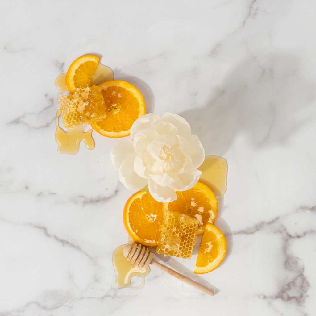 Unique Blooming Highly Fragranced Flower Diffuser Air Freshener-Orange & Honey