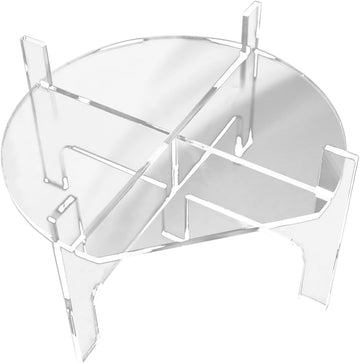 Acrylic Beverage Dispenser Stand, Glass Water Juice Drink Beverage Dispenser Floor Pitcher Stand Base for Parties