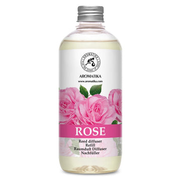 Rose Reed Refill Diffuser 17 Fl Oz - Room Diffuser Refill - Home Fragrance - Room Freshener - Scented Diffuser with