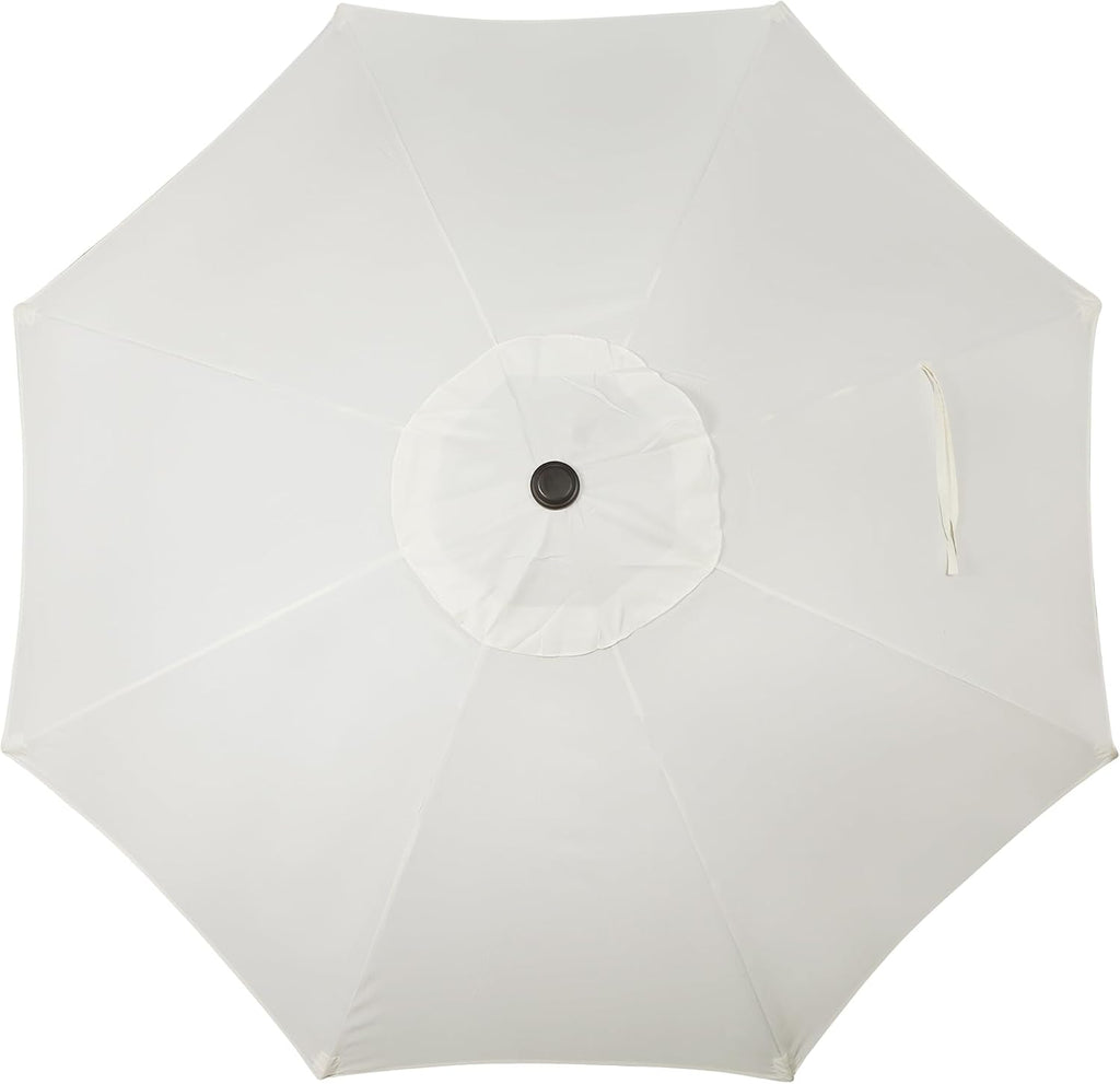 10FT Outdoor Patio Umbrella, Outdoor Table Umbrella, Yard Umbrella, Market Umbrella with 8 Sturdy Ribs