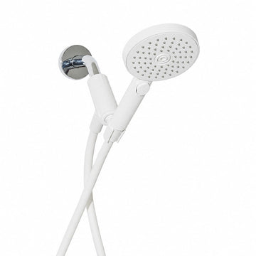 Handheld Showerhead, High Pressure Performance, White