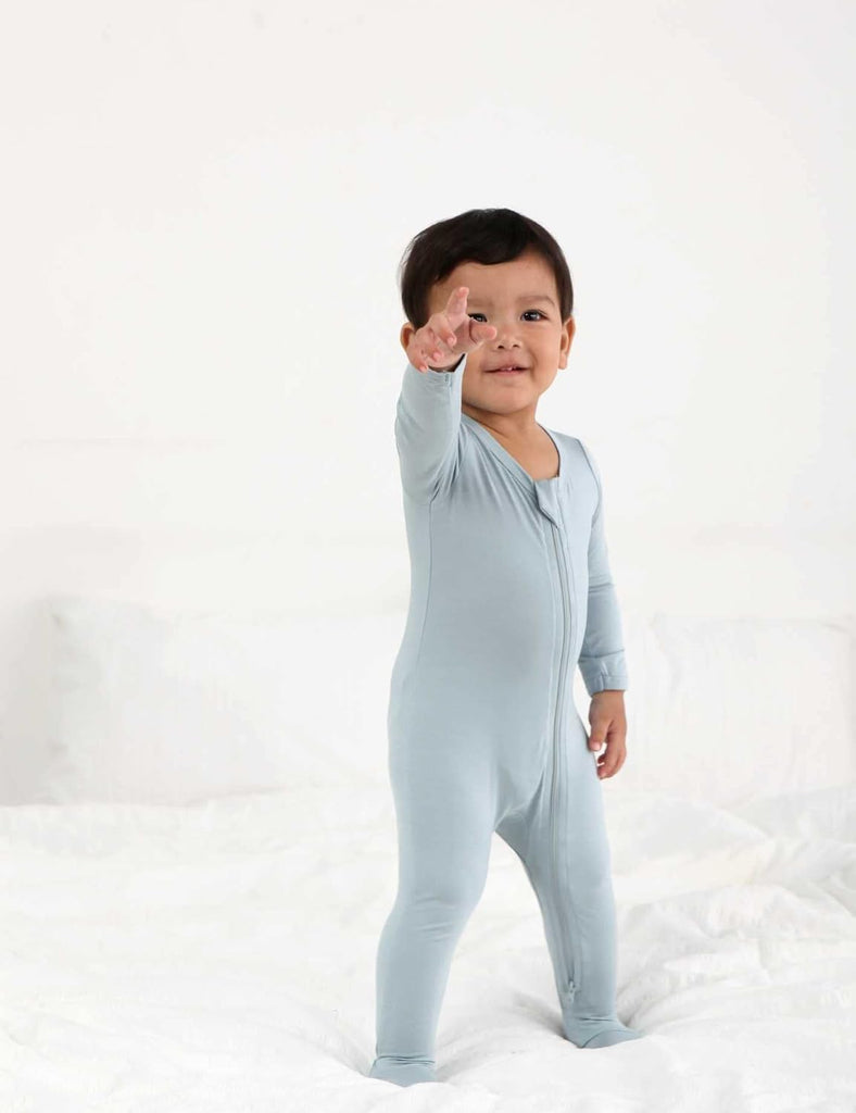 Unisex Baby Footies Pajamas,Rayon Derived From Bamboo,Buttery Soft Sleep 'N Play PJs, Way Zipper Closure