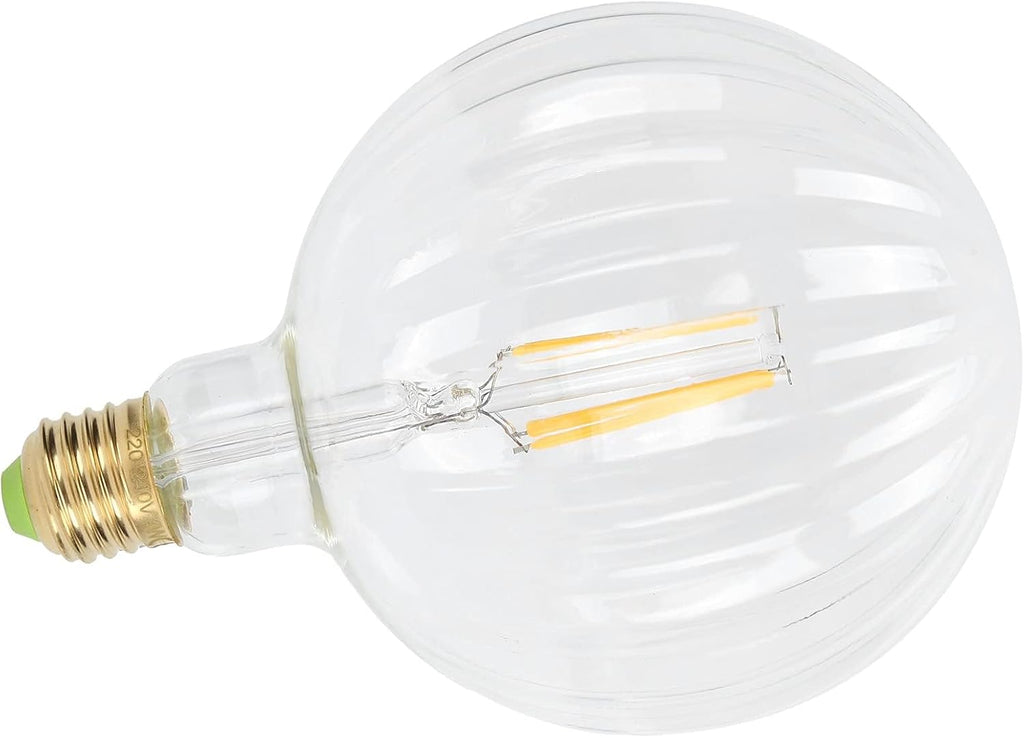 G125 Vintage LED Bulb 4W Watermelon‐Shape LED Filament Bulb E27 Base for Restaurant Bar Coffee Shop Warm Light