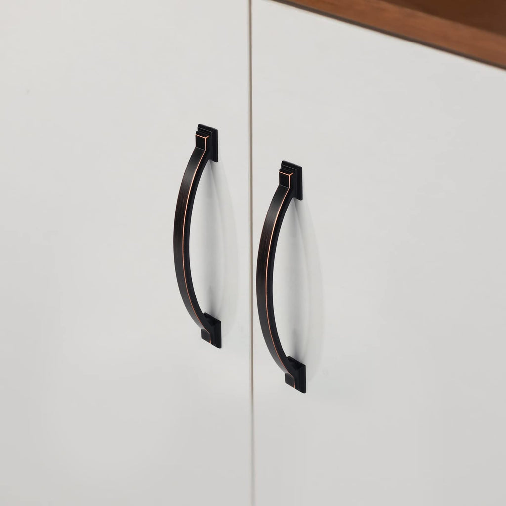 5 Pack 5 inch Cabinet Pulls Oil Rubbed Bronze Cabinet Handles Drawer Pulls Cabinet Cupboard