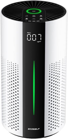 Air Purifiers for Bedroom, Air Purifiers for Bedroom 360° Air Intake with Smart Auto Mode, HEPA Air 