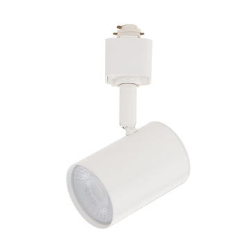 Amped Collection LED 10W Track Head 3000K Warm White Energy Efficient in White for H Track, Standard 3-Wire Track