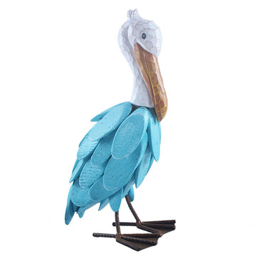 Pelican Statues Outdoor Decor, 11.5" Coastal Ocean Bird Garden for Backyard Porch Patio Home Decor...