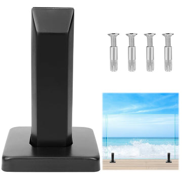 1 Pack Marine Grade Glass Railing Spigots Frameless Clamp