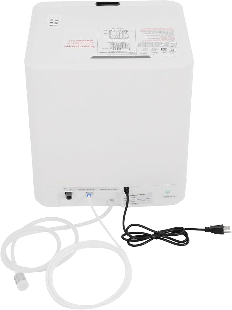 Portable Countertop Dishwasher, 800W Dishwasher, Household Mini Dishwasher, Four Cleaning Modes