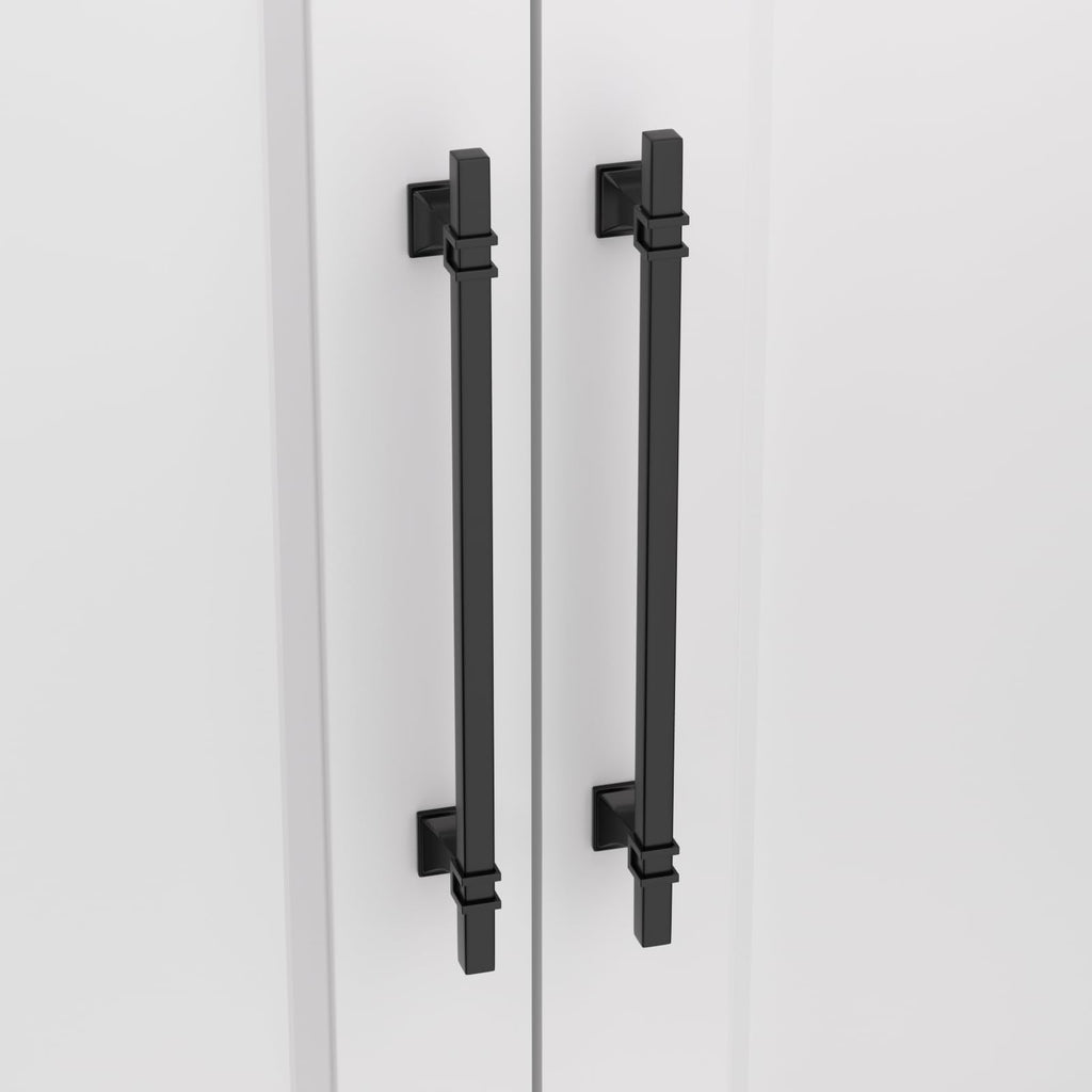 30 Pack 10 Inch Black Cabinet Handles Matte Black Cabinet Pulls