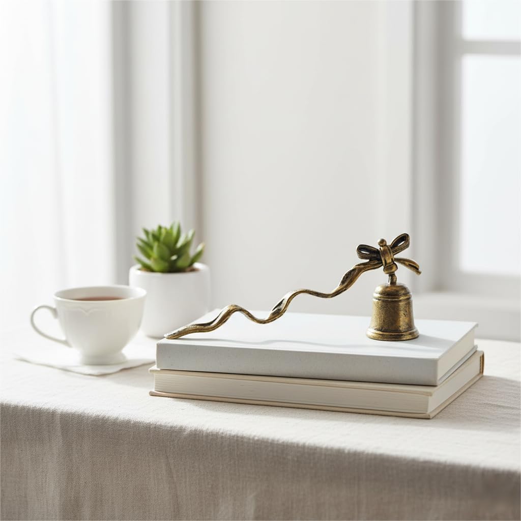 Candle Snuffer,Vintage Candle Extinguisher Snuffers with Long Handle,Unique Candle Tool for Putting Out Extinguishing