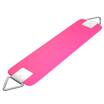 Heavy Duty Swing Seat with Metal Rings for Kids & Adult, Pink