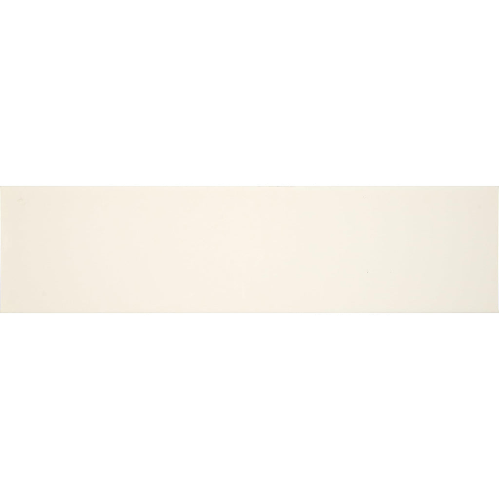 Ceramic Subway Wall Floor & Wall Tile | Almond Glossy | 4" x 16"