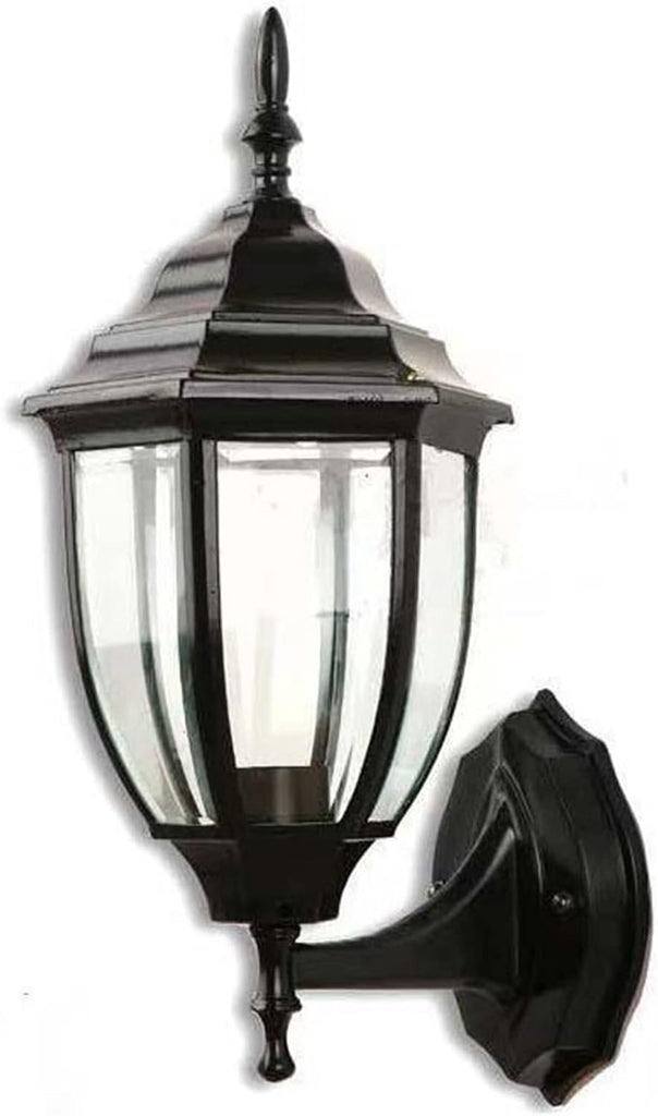Outdoor Post Light, Vintage Hex Garden Wall Lamp Waterproof Outdoor Wall Light Corridor Courtyard Balcony Lamp for