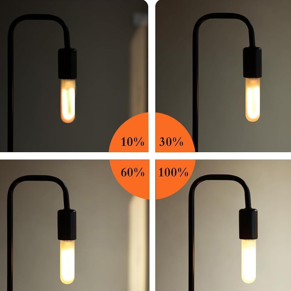 25 Watt T10 Frost Tubular Incandescent Light Bulb, Showcase Lamp, 2700K Soft White, E26 Medium Base, 280 Lumens, 120V