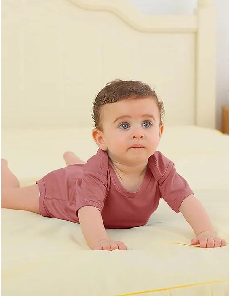 Bamboo Viscose Baby 4Pcs Rompers Girl/Boys Bodysuit