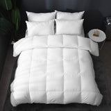 Luxury All Season Down Feather Fibers Comforter Full/Queen Duvet Insert