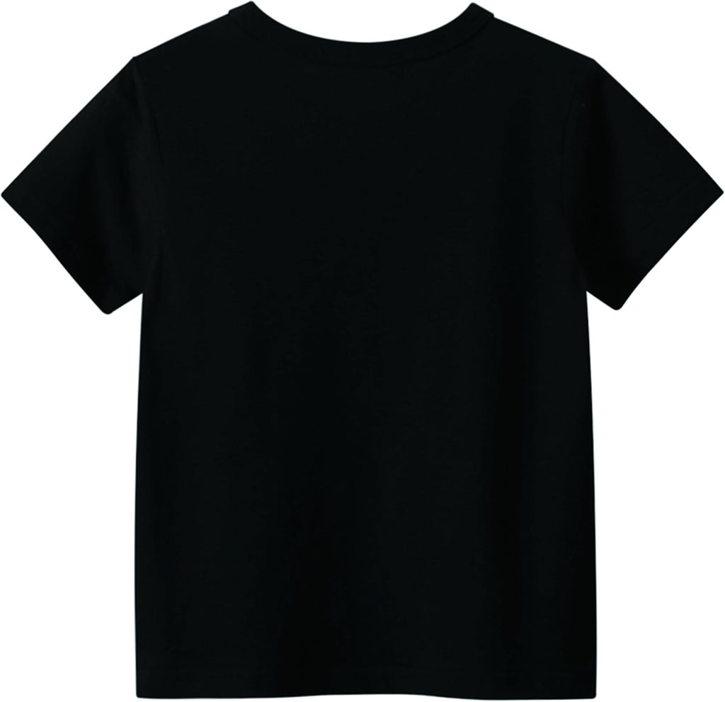 Boys Cotton Graphic T-Shirts Short & Long Sleeve Crewneck Kids Tee