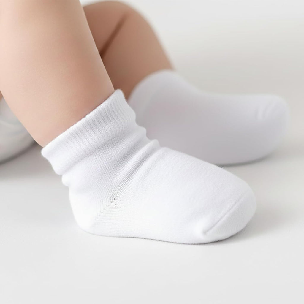 Baby Crew Socks Pack Cotton Baby Boys Girls Socks 0