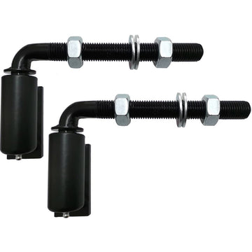 Universal Heavy Duty 5/8" J-Bolt Gate Hinge Steel Pivot Hinge Welded Hinge for Welding on Larger Iron or Steel Gates