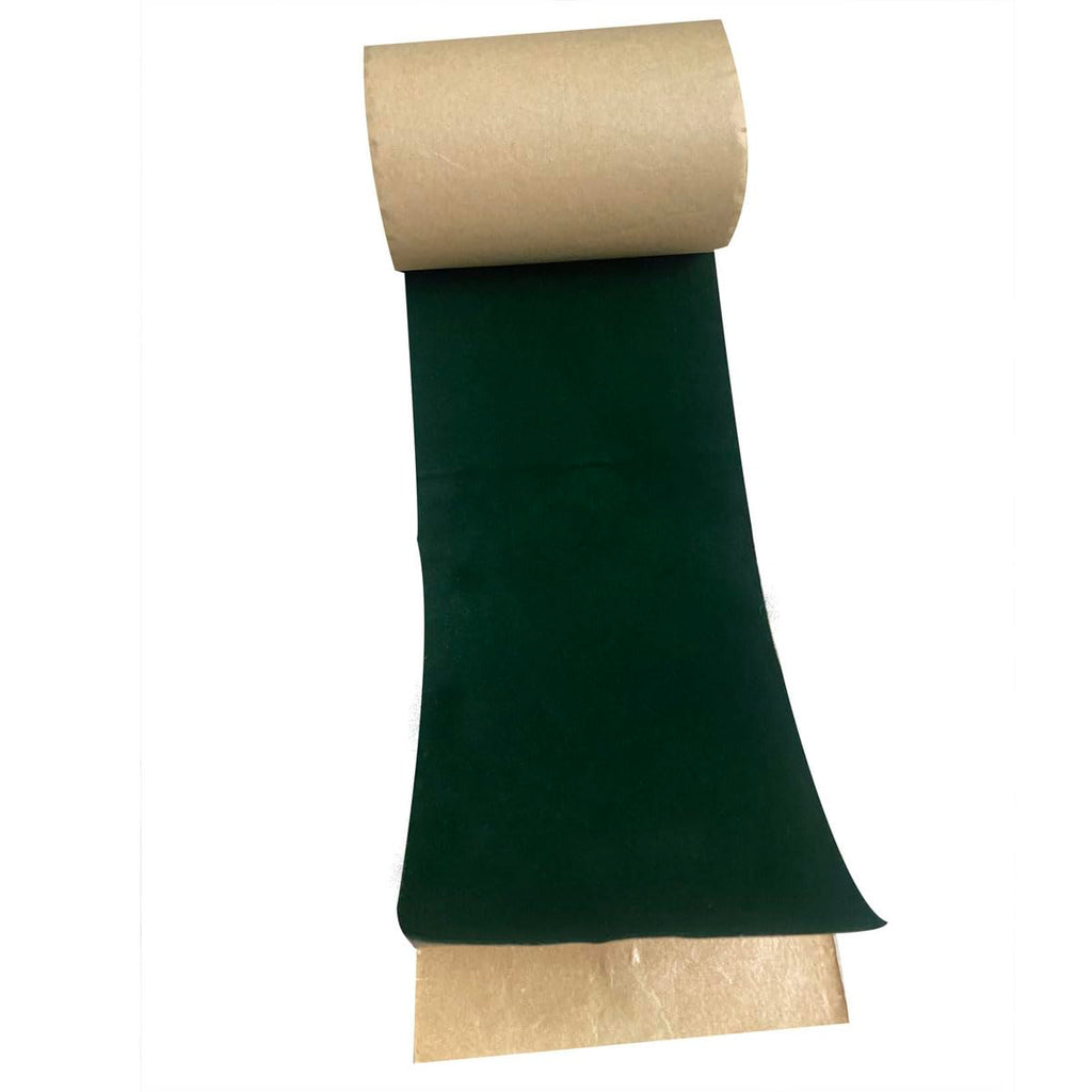 Adhesive Green Velvet Felt Fabric Liner Felt Drawer Liner Wallpaper for Jewelry Box Cabinets Shelf Walls Arts &