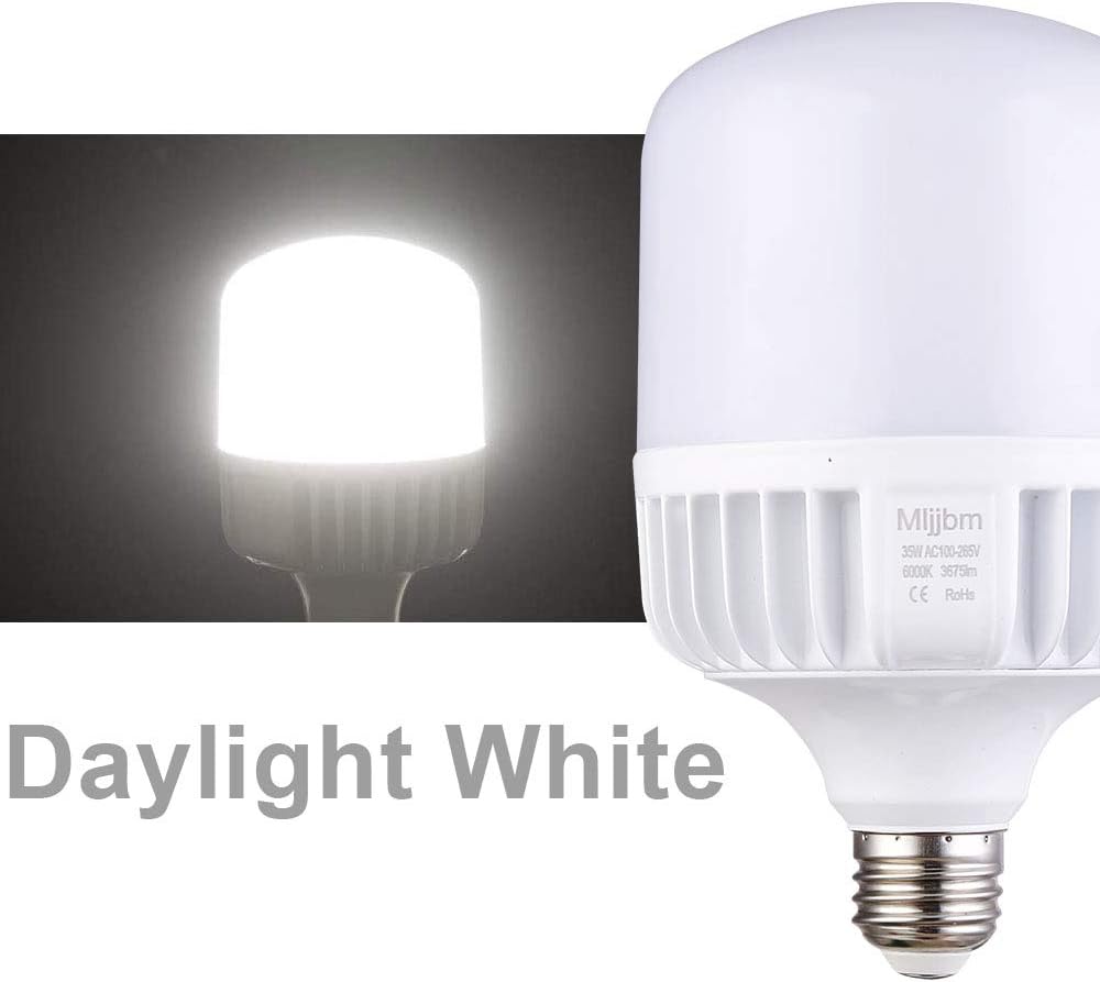 LED Bulb, Daylight White Bulb 5000K 35Watt