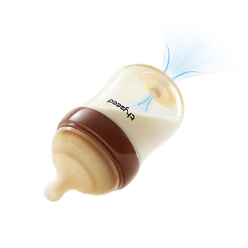 Anti-Colic Baby Bottle, Breast-Like Extra Slow Flow Nipple for Breastfed Babies (0m+), 5 oz/160 mL, 1 Pack