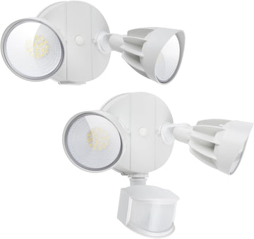 44W 4200/3500 lm LED Security Light Outdoor Motion Sensor/Switch Control, 5000K Daylight Flood Light, Waterproof, 2