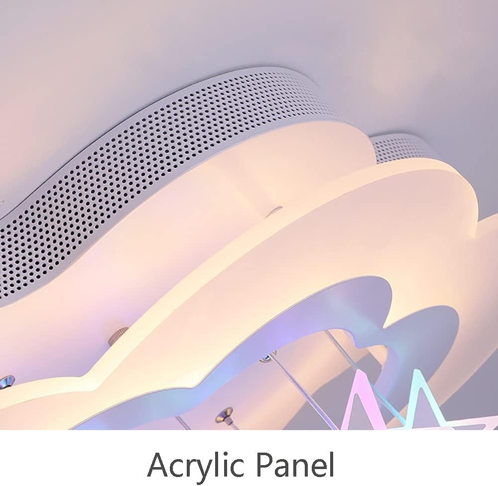 Clouds Stars LED Ceiling Light Creative Cartoon Ceiling Lamp Children's Room Lovely Close To Ceiling Light Fixtures