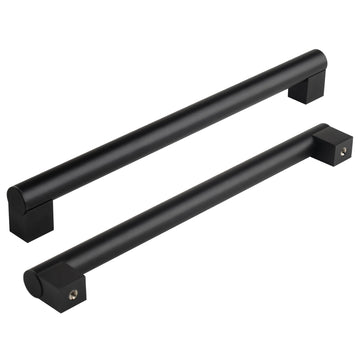 12 Inch Pulls Round Rod for Cabinet,Closet,Fridge, Basket Drawer, Oven Door