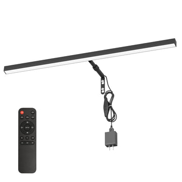 24" LED Picture Light Plug in, 9W Black Art Light