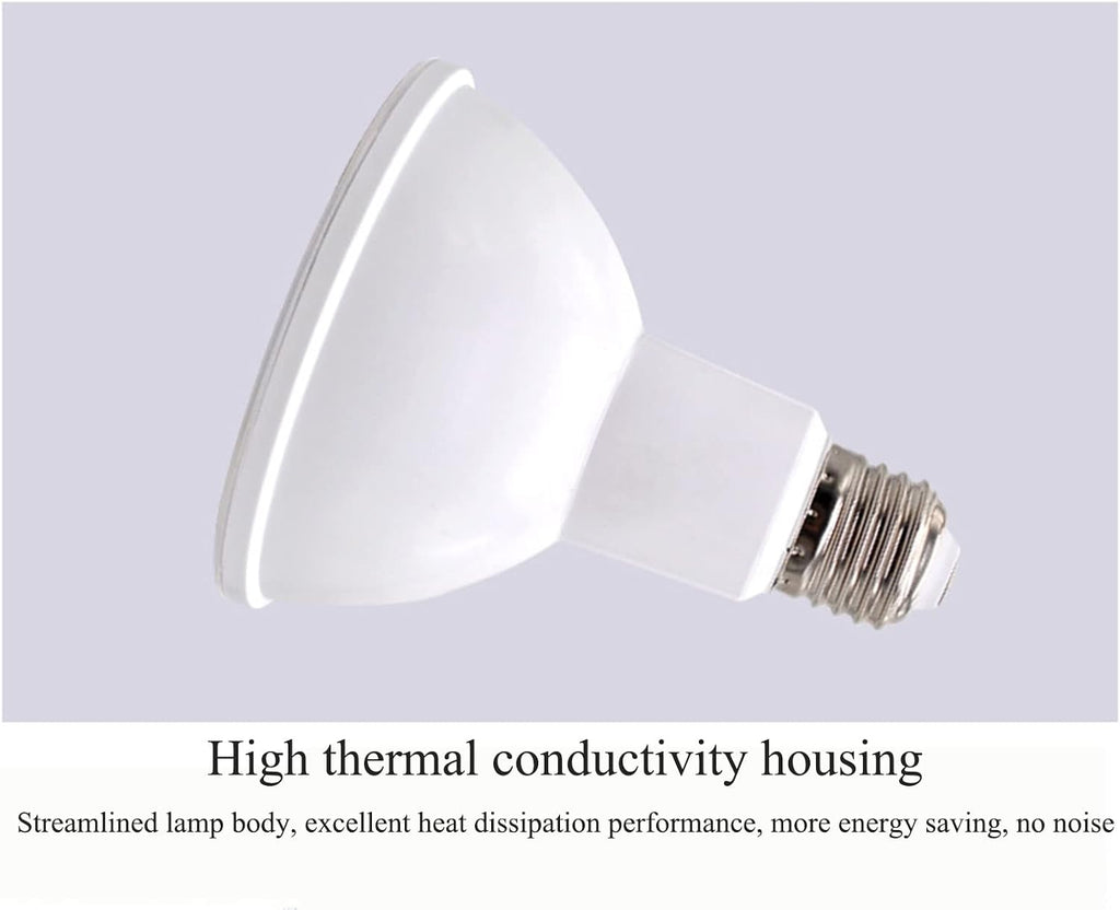 PAR30 Flood Light Bulb 15W (150W Equivalent) Recessed Lighting,1200 Lumens,4000k Soft White,E26 Base,Indoor/Outdoor