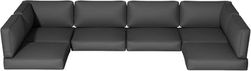 Replacement Cushions for Patio Furniture, 14-Piece Outdoor Cushions (Grey)